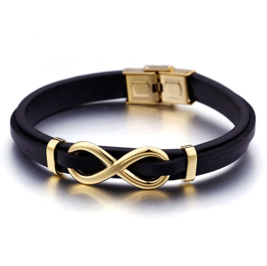 Infiniti Charm Hippie Genuine Leather Bracelet Bracelets Charm Hippie Genuine Leather Bracelet
